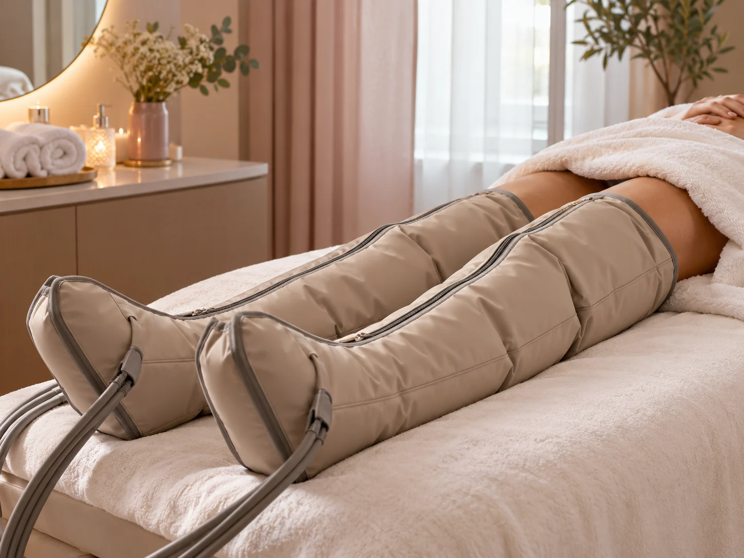 Imagen ilustrativa · Presoterapia · Presoterapia